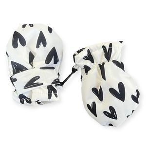 NIB Heart Mittens, 6-18m.